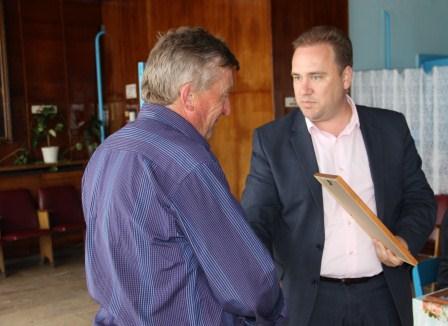 Евгений Ильин продолжает объезд сельских поселений