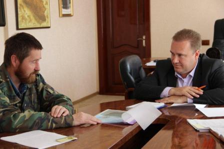 Евгений Ильин провел прием граждан