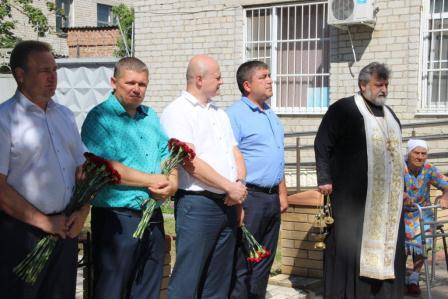 Память сотрудников милиции, погибших при исполнении служебных обязанностей, почтили в Тбилисском районе