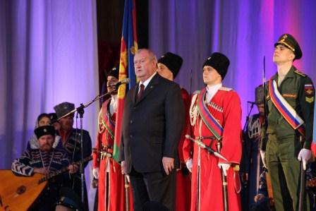 Делегация Тбилисского района приняла участие в вечере памяти Героя России генерала Геннадия Трошева