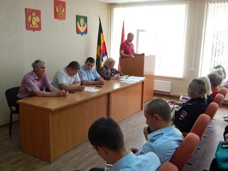 В Тбилисском поселении состоялась встреча с председателями КТОС