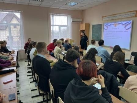 Встреча со студентами НАНЧПОУ «СКТ «Знание»