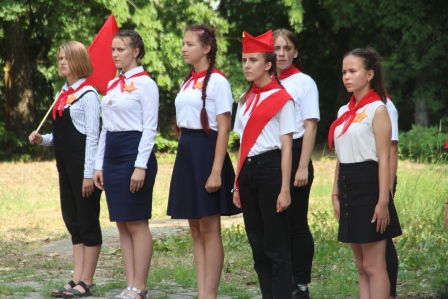 В лагере «Ласточка» проходит ретро-смена
