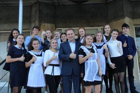 Встреча главы района с лидерами ученических советов