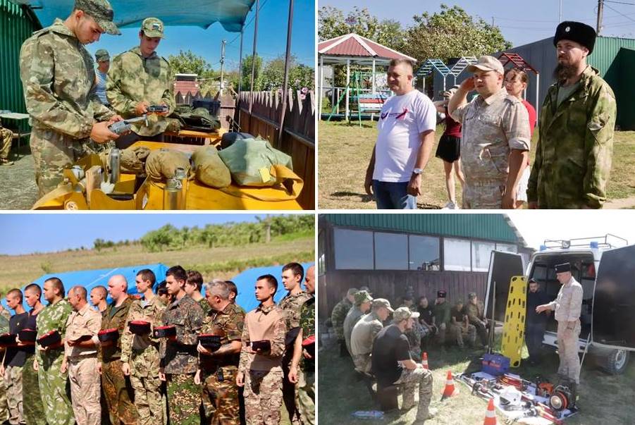 В Тбилисском районе прошли военно-полевые сборы для казачьей молодёжи В Тбилисском районе прошли военно-полевые сборы для казачьей молодёжи