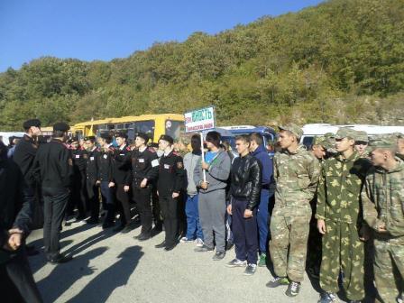 Воспитанники клуба «Юность» приняли участие в слете православной молодежи Кубани