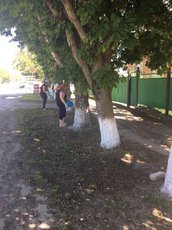 В станице Тбилисской продолжают наводить порядок