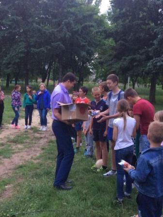 В Нововладимировской отметили День защиты детей