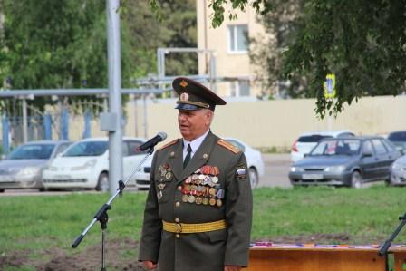 В Тбилисском районе прошел смотр строя и песни среди учащихся казачьих классов