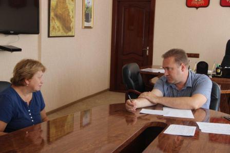 Евгений Ильин провел прием граждан 