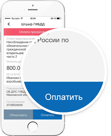 Оплата из приложения