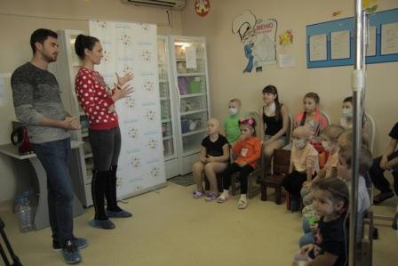 Медиашкола в гостях у маленьких пациентов
