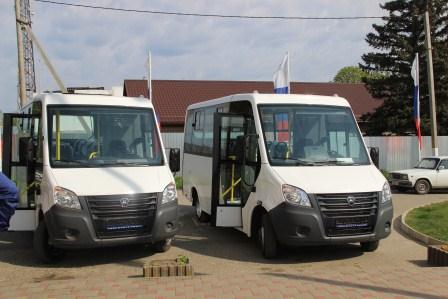 В Тбилисском районе появились два новых автобуса