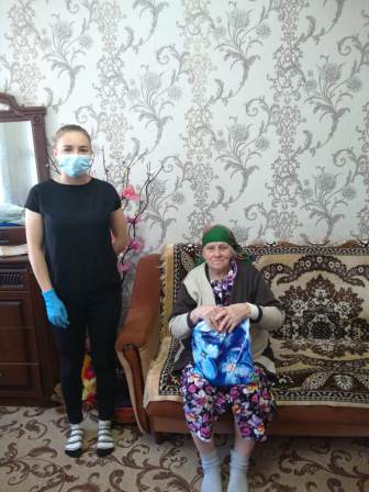 Обеспечили продуктами нуждающихся 