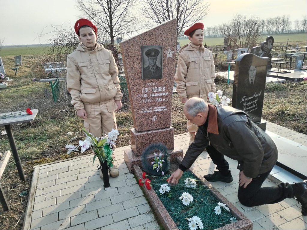 Почтили память погибших и умерших воинов-афганцев