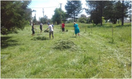 В Ловлинской прошел субботник