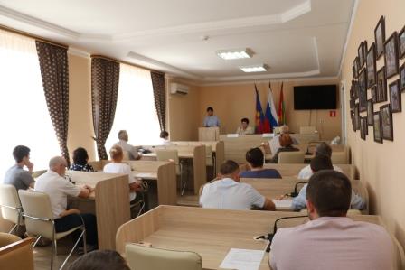 Встреча с общественниками района