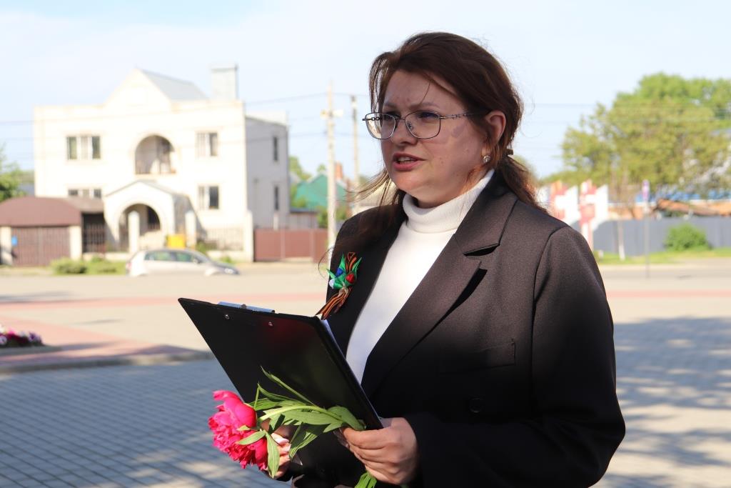 Состоялась акция возложения цветов «Мы наследники Великой Победы!»