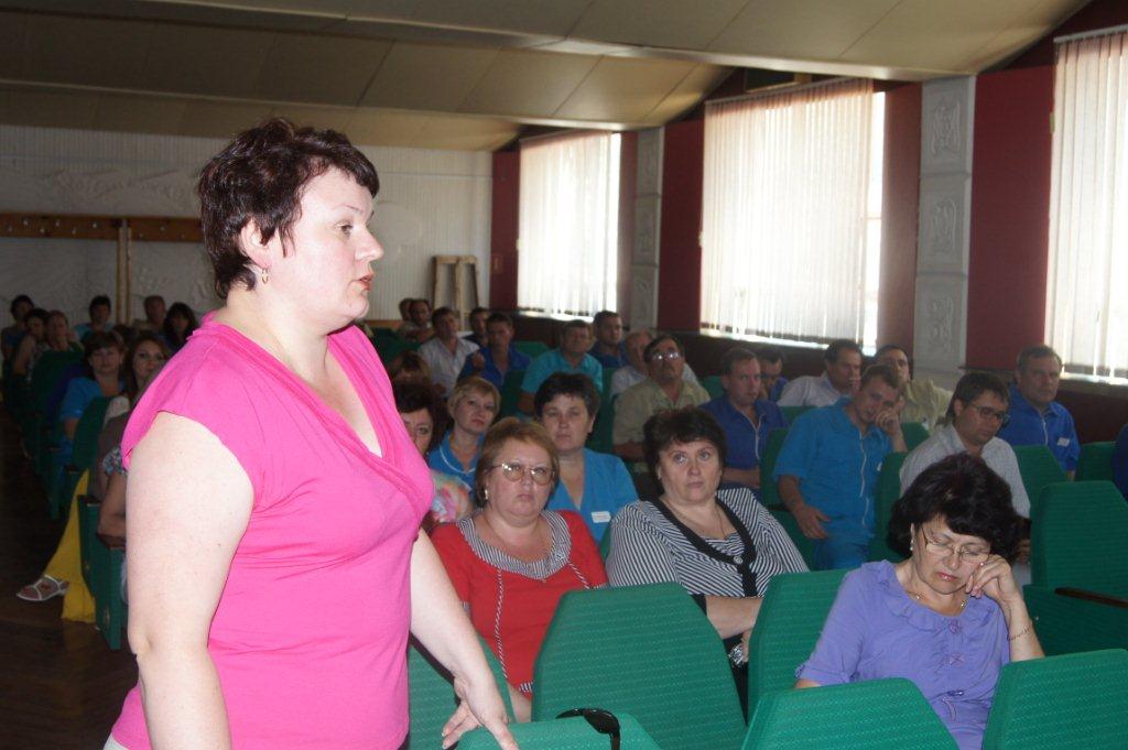 Встреча с трудовыми коллективами