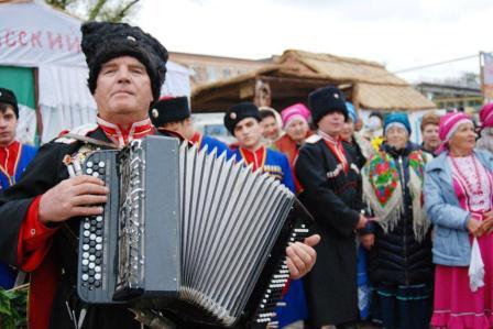 Празднование Дня кубанского казачества