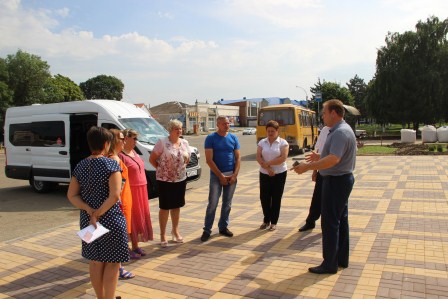 Объезд по объектам социальной сферы