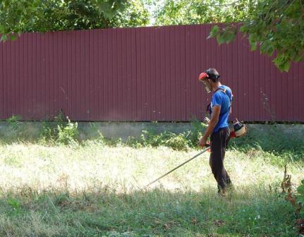На улицах Тбилисской кипит работа 