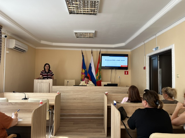 Обучение организаторов выборов Тбилисского района