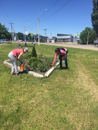 В станице Тбилисской продолжают наводить порядок