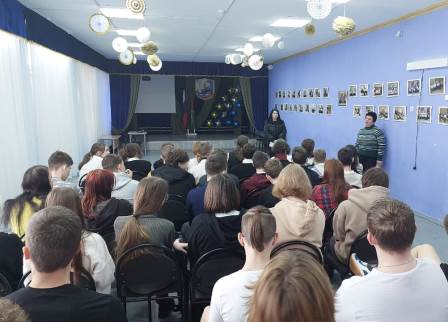 Старшеклассникам рассказывают о последствиях употребления наркотических средств