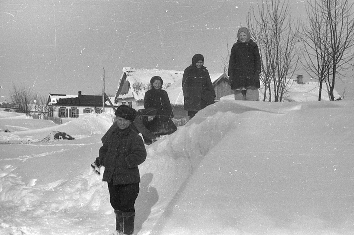 Морозная зима в ст.Тбилисской 1953-1954 годов