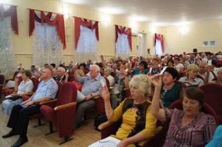 Отчетно-выборная конференция Совета ветеранов 