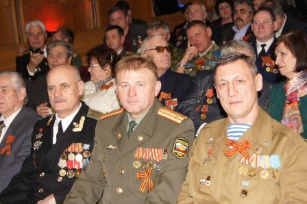 Тбилисцы приняли участие в краевом концерте ко Дню защитника Отечества