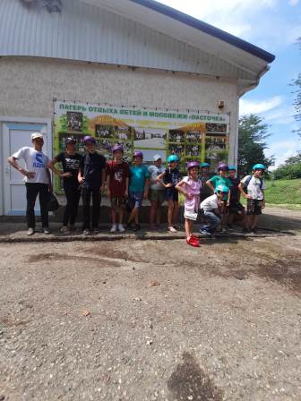 Посещение веревочного парка