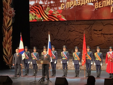 В Краснодаре состоялось торжественное мероприятие ко Дню Победы В Краснодаре состоялось торжественное мероприятие ко Дню Победы