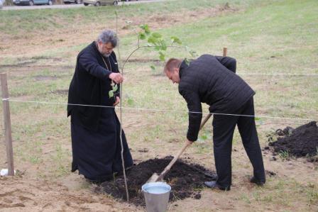 В Тбилисском районе заложили аллею в память о казаках Андрея Гречишкина