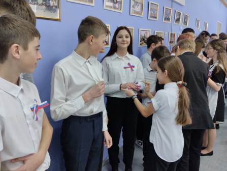 В школе № 7 открыли первичное отделение «Движение Первых»