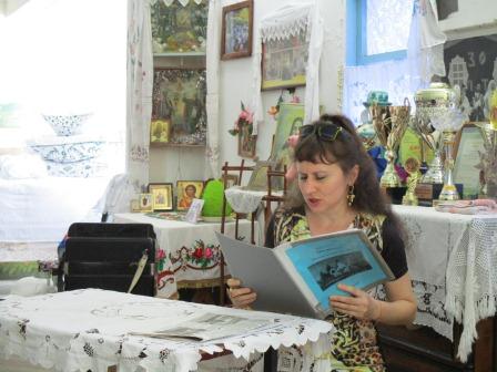 На заседание творческого объединения «Лукоречье»