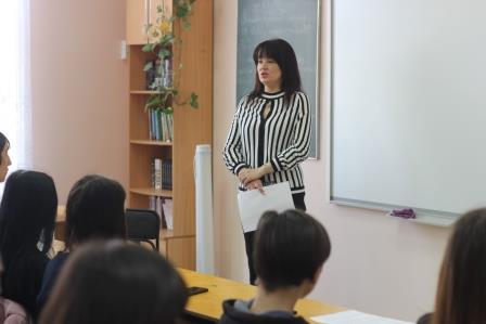 Встреча со студентами НАНЧПОУ «СКТ «Знание»