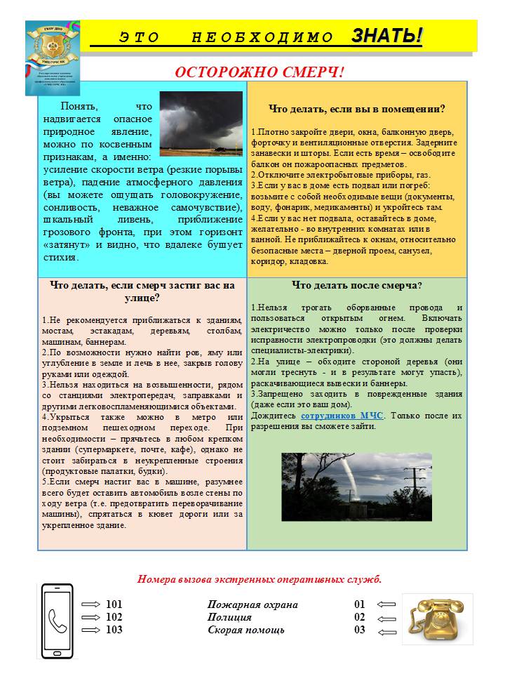 ОСТОРОЖНО СМЕРЧ!