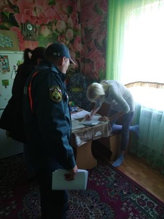 Рейды по установке пожарных извещателей
