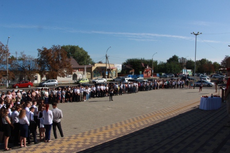 В Тбилисском районе почтили память жертв терактов