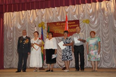 С 30-летним юбилеем поздравили Совет ветеранов Тбилисского района