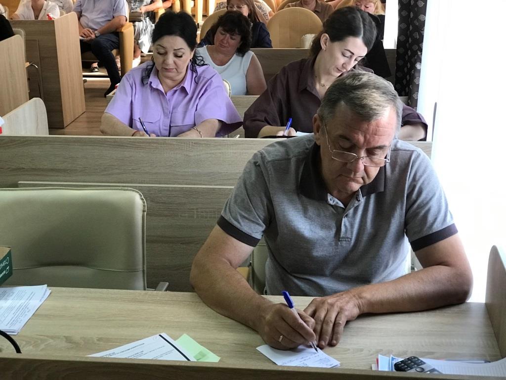 Обучение организаторов выборов Тбилисского района Обучение организаторов выборов Тбилисского района