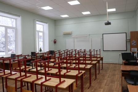 В школе № 1 отремонтировали семь кабинетов