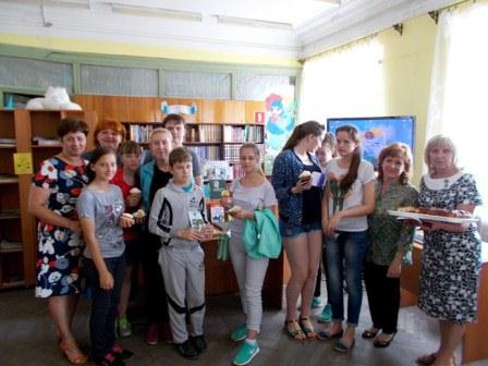 В Тбилисской детской библиотеке 