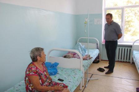 Глава посетил станицу Ловлинскую Глава посетил станицу Ловлинскую