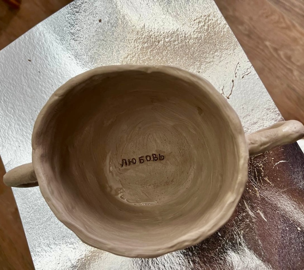 Состоялся очередной мастер-класс по лепке из глины!