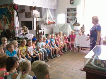 В Ловлинской воспитанники детского сада посетили музей