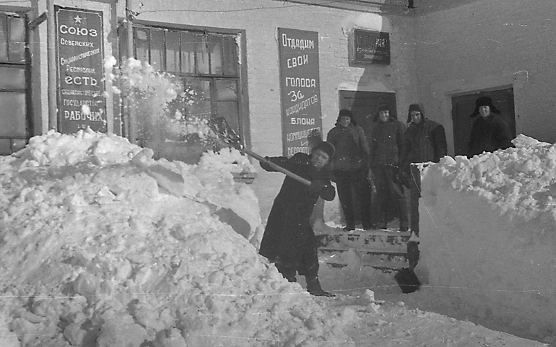 Морозная зима в ст.Тбилисской 1953-1954 годов