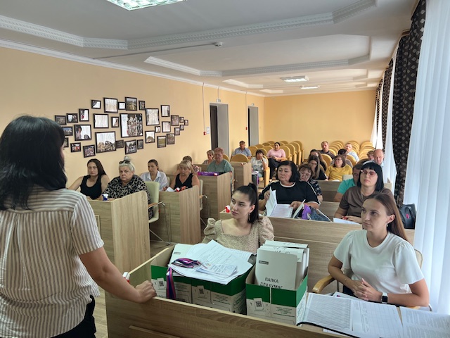 Избирательная комиссия Тбилисская провела ряд обучающих семинаров